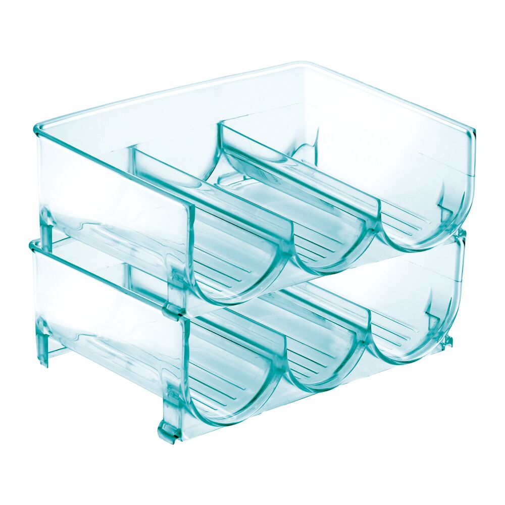 Stackable water bottle online rack