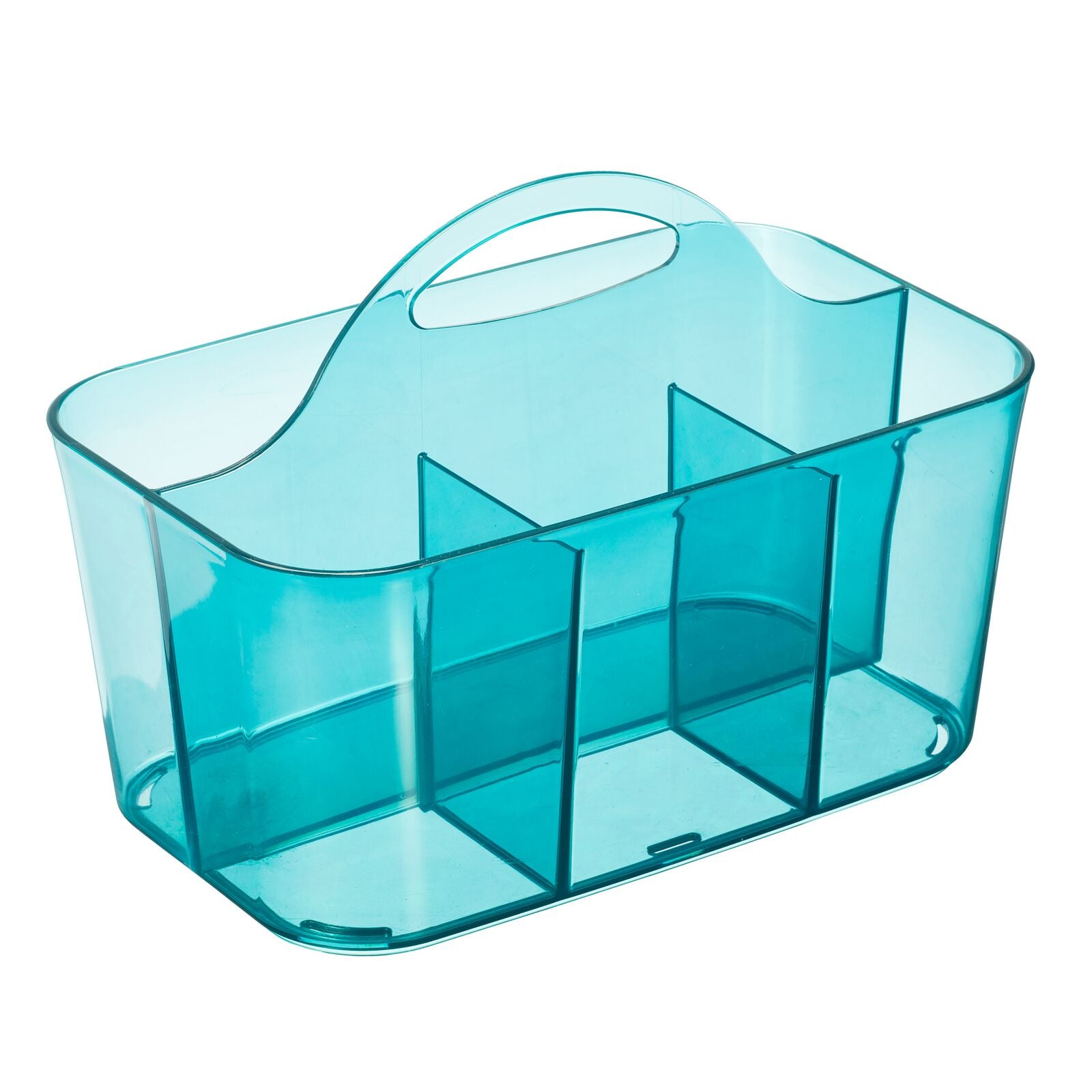 mDesign Plastic Portable Craft Storage Organizer Caddy Tote