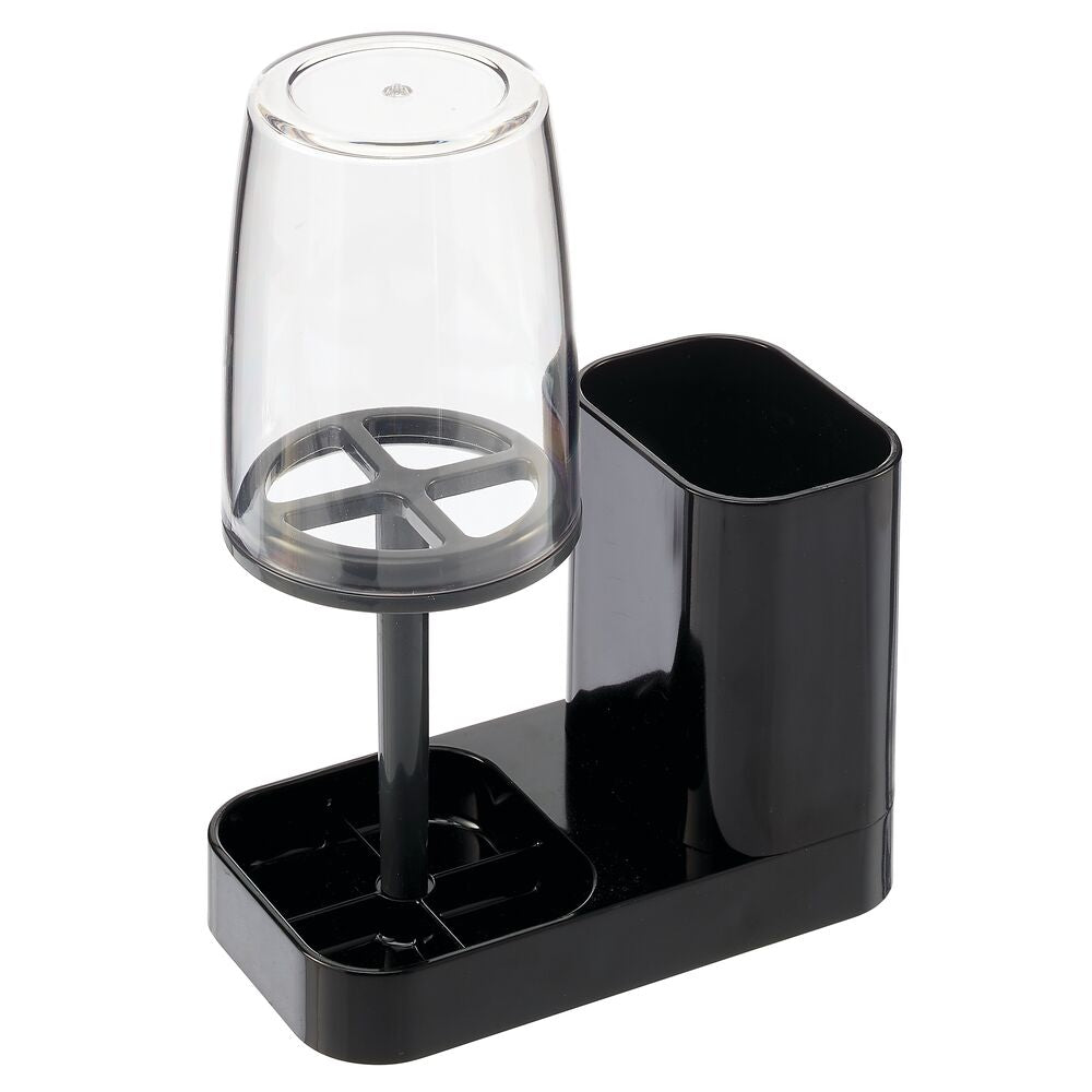 Toothbrush Holder with Rinsing Cup