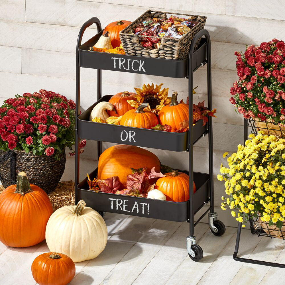 Fall Décor and Candy Displays