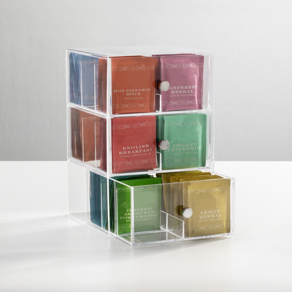 18-Section Tea Bag Organizer