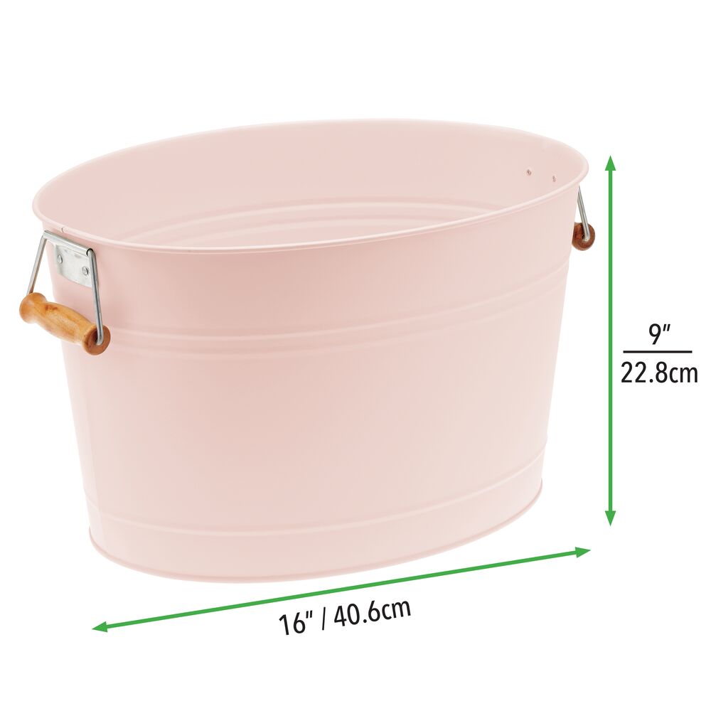 Oval Plastic Tub w/ Handles