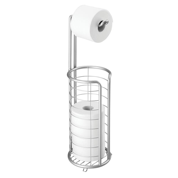 Toilet Paper Holder Stand with 3-Roll Reserve