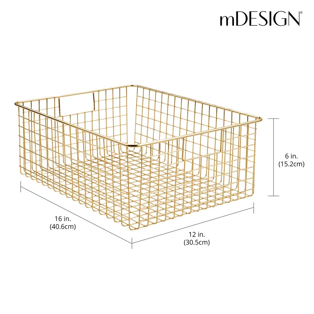 gg166 metal storage basket under cabinet