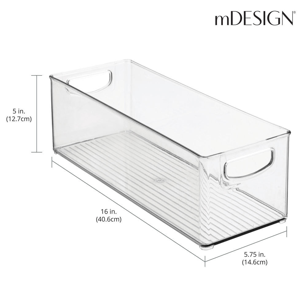 Interdesign Kitchen Bin 10 x 6 x 5in Clear