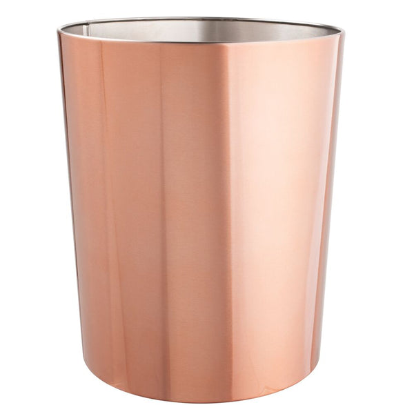 color:rose gold||rose gold 1.7-gallon stainless steel trash can single