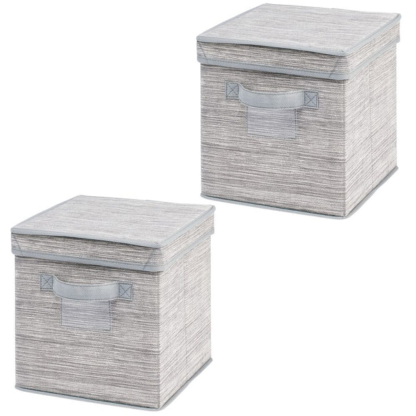 color:taupe||taupe ornament storage box set 10