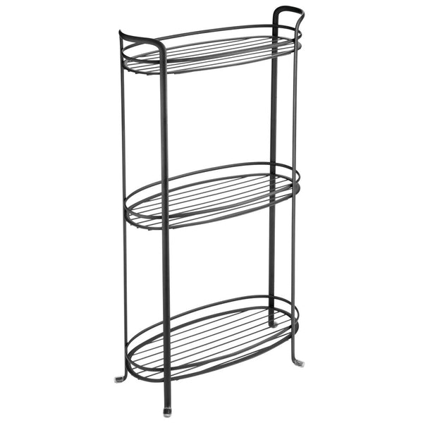 color:black||3 tier oval stand