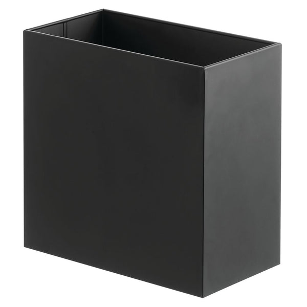 color:matte black||matte black 9-liter metal trash can pack of 8