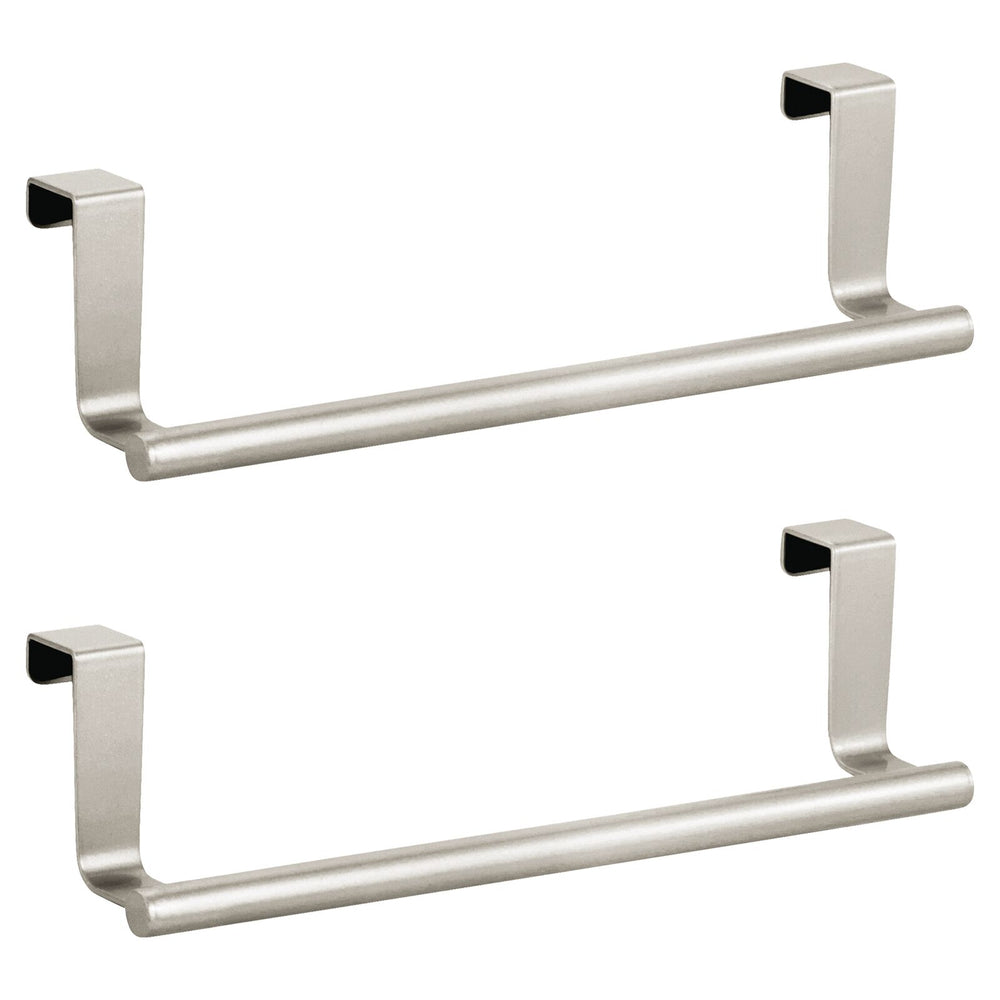 Command Bath Hand Towel Bar, Satin Nickel, 9