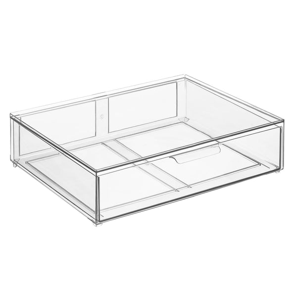 Stackable Kitchen Bin with Pull-Out Drawer 12 x 16 x 4