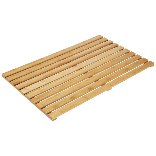 Slatted Bamboo Entryway Mat