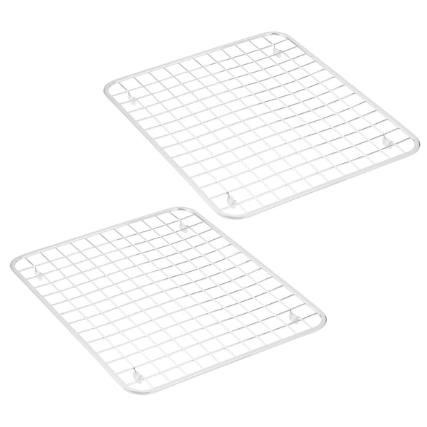 color:white||white sink protector + drying rack pack of 2