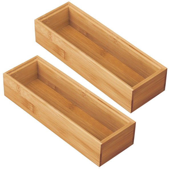 Bamboo In-Drawer Stackable Organizer