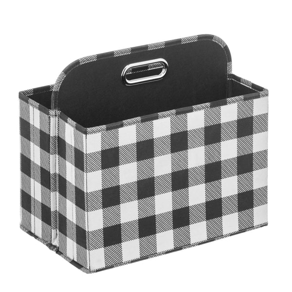 color:black/white||black/white ribbon storage caddy