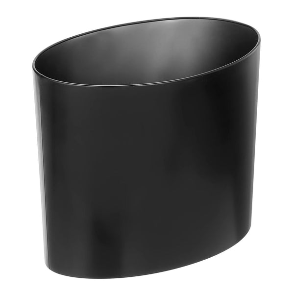 color:black||black 7-liter oval trash can pack of 2