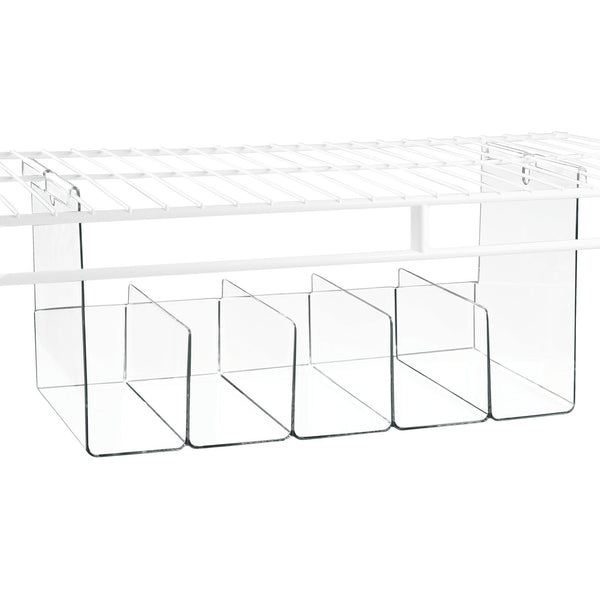 color:clear||clear hanging plastic divider 16-7-8 single