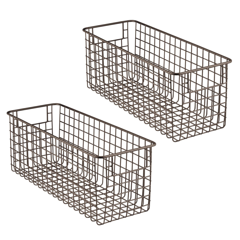 gg166 metal storage basket under cabinet