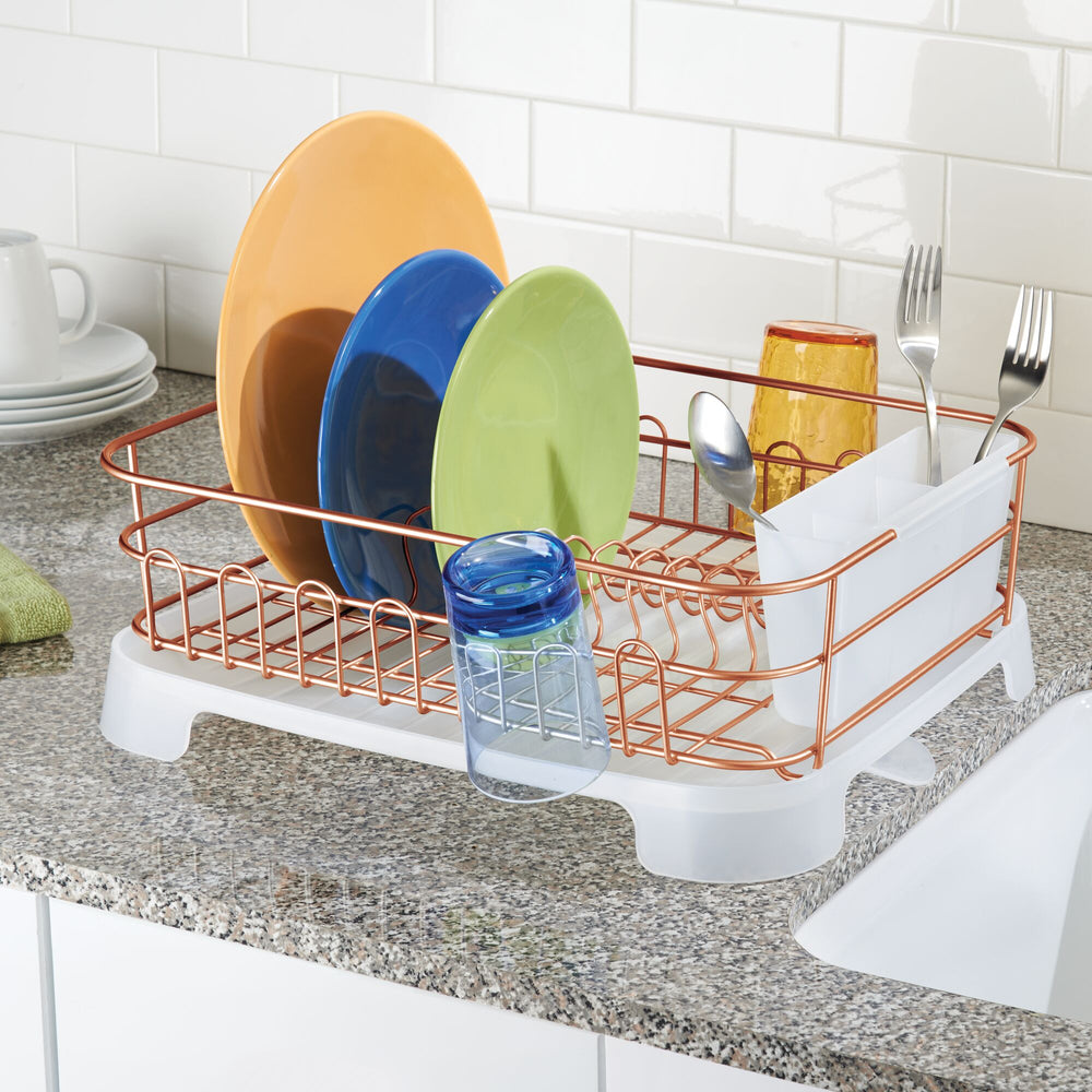 7 code Large Dish Drying Rack, 2-Tier Dish Racks for Kitchen