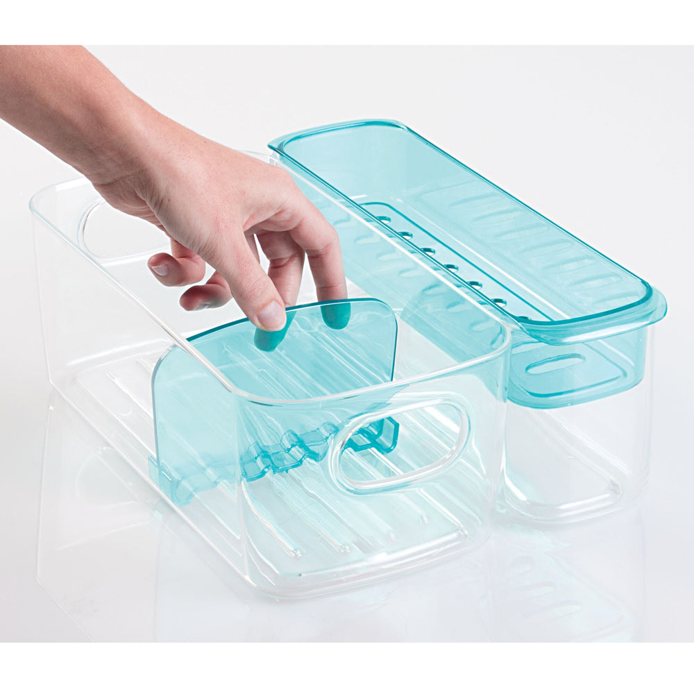 Baby Bottle Bin with Removable Tray 11 x 8 x 4