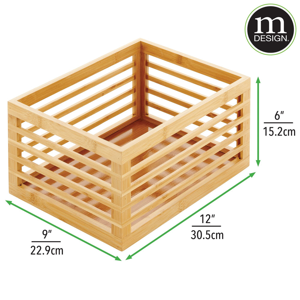 Crate & Barrel Bamboo Digital Kitchen Scale | Crate & Barrel 3828NCB