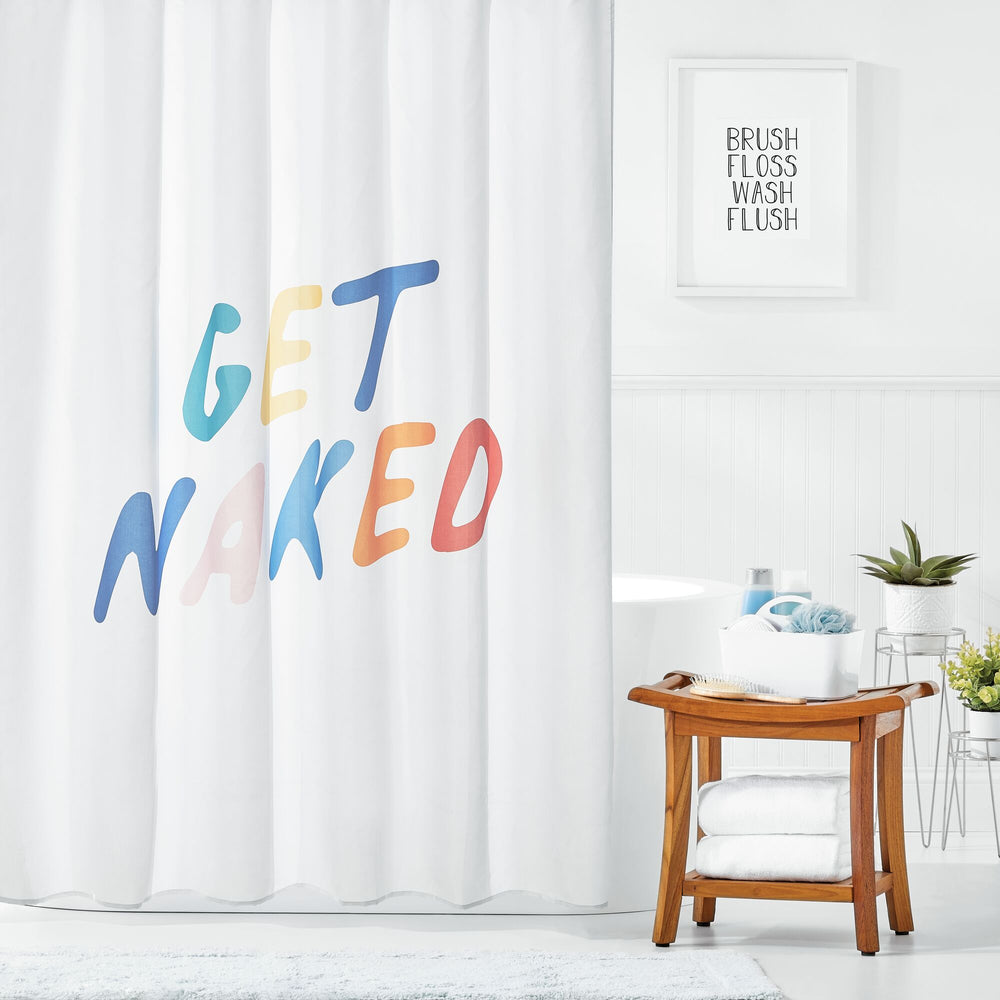 Get Naked Shower Curtain