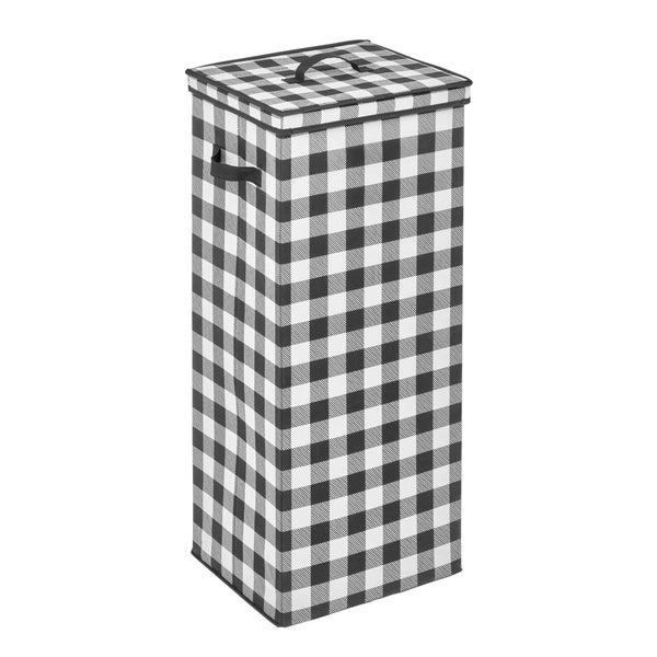 color:black/white||black/white gift wrap storage box with lid 31.5