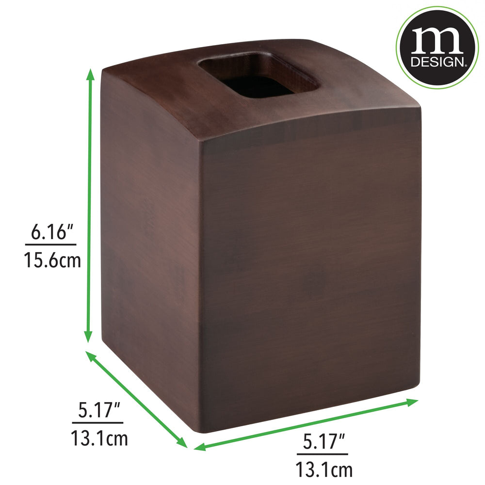 Bamboo tissue best sale box