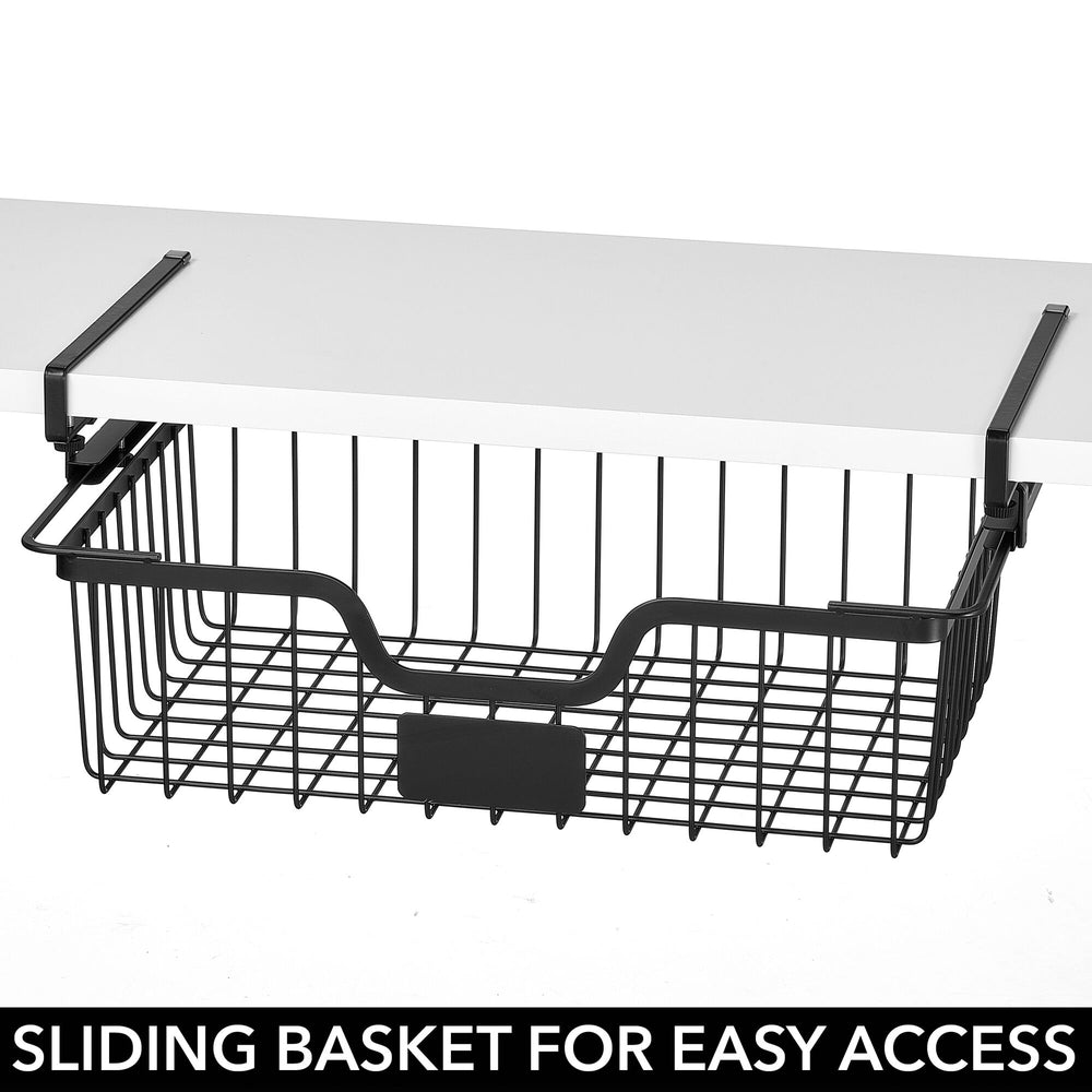 Under Shelf Sliding Basket 11 x 11 x 7