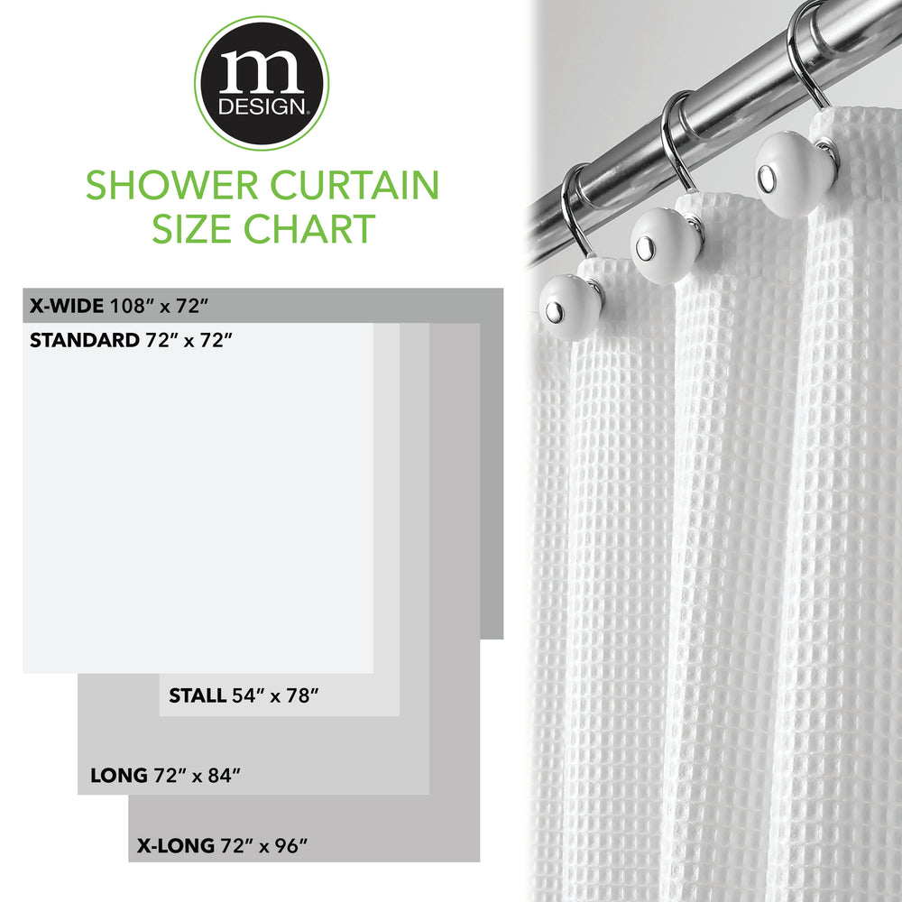 Embossed Shower Curtain Liner 72 X 84